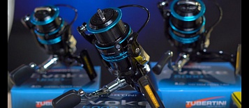 Рыболовная катушка нового поколения из инновационного материала NCRT: Tubertini Evoke